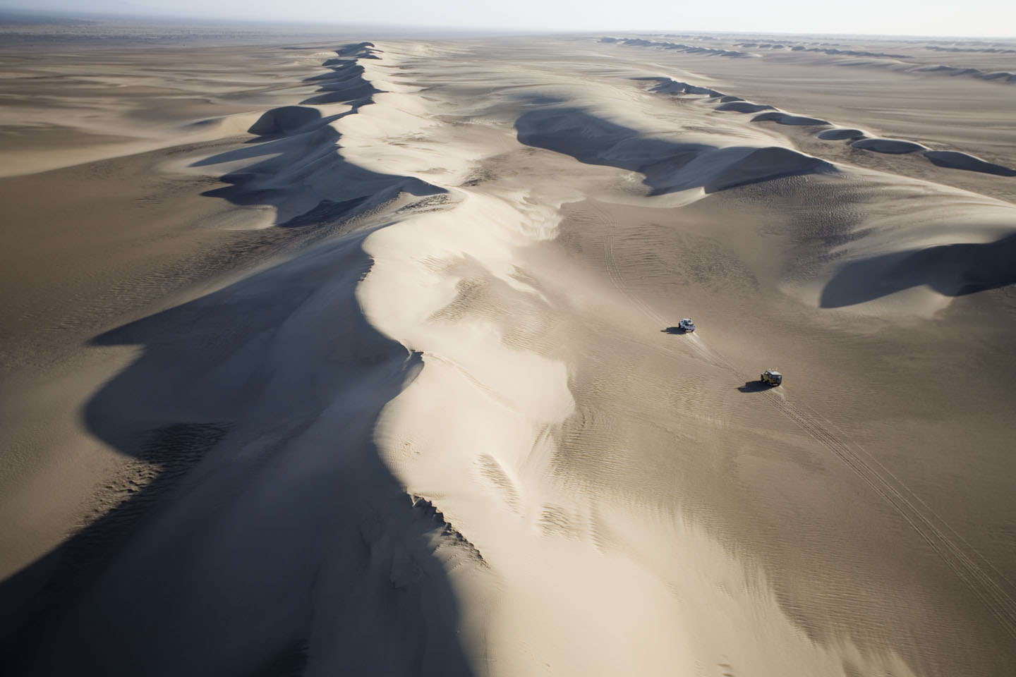 Feather-like Dunes